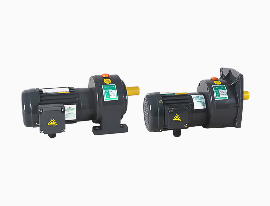 100W~1500W Gearbox With Shaft Dia ф28mm With 3-Phase Small AC Gear Motor