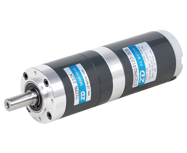 ZPNΦ72 40W~90W Brush DC Planetary Gear Motor