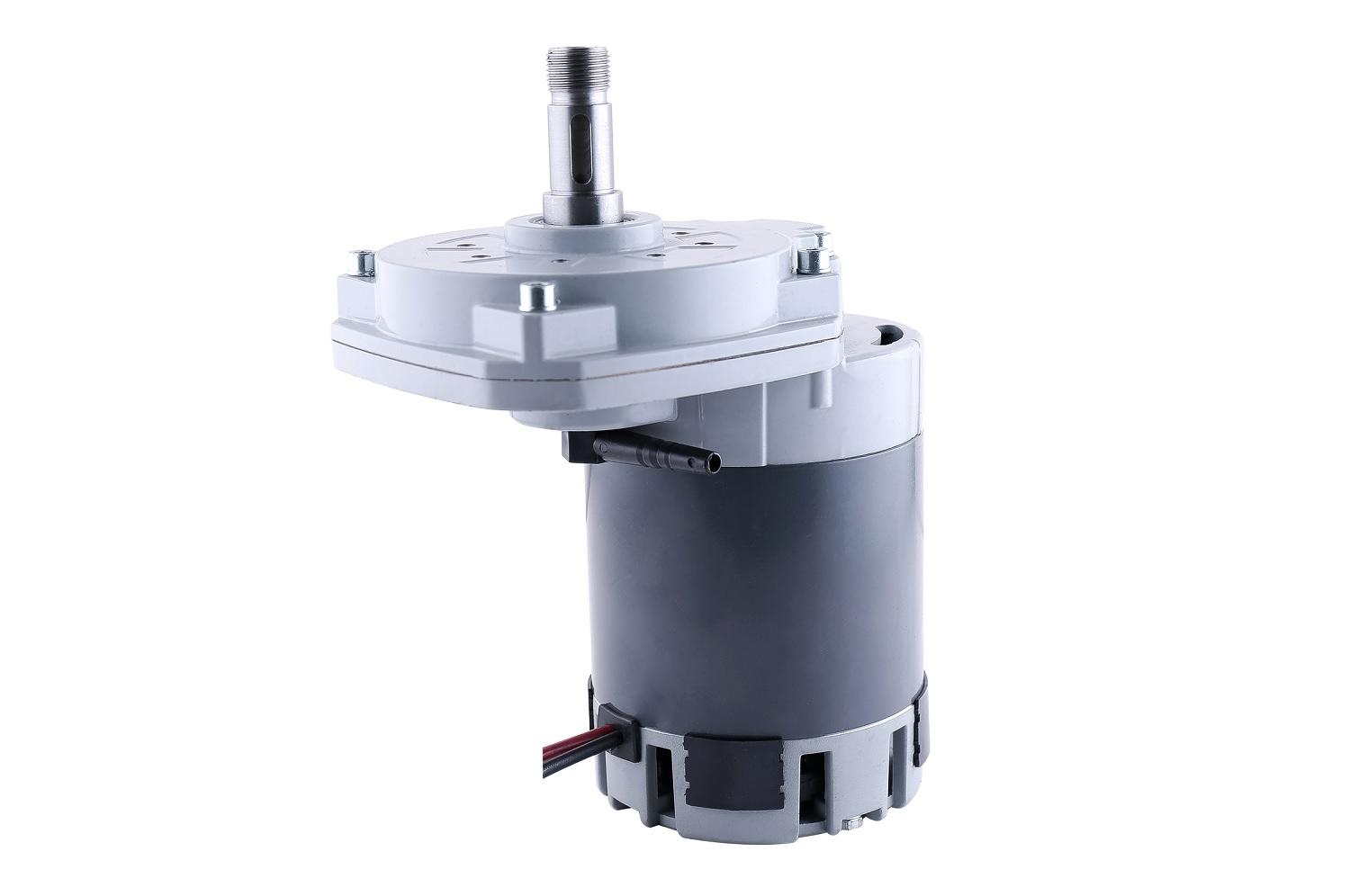 How should the gear reduction motor be maintained?