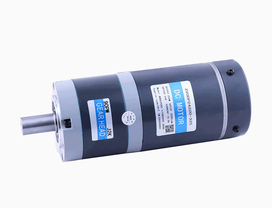 What are the requirements of the geared motor for the quality of various parts?